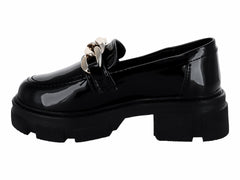 Zapatos Mocasín Teen Bambino Negro para Niña