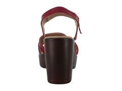 Sandalias Luna Rosa Rojo para Mujer