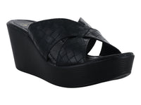 Sandalias Luna Rosa Negro para Mujer