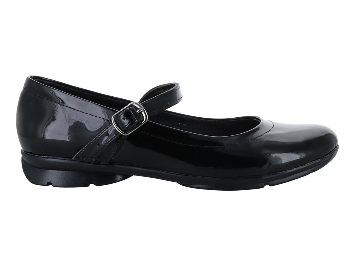Zapatos Planos de Charol Negro Mauri Valero para Mujer