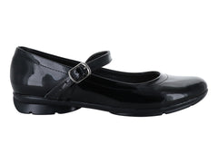 Zapatos Planos de Charol Negro Mauri Valero para Mujer