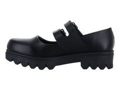 Zapatos Planos Mauri Valero Negros para Mujer