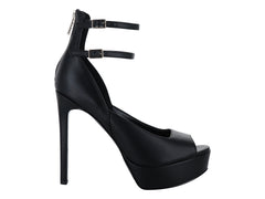 Sandalias Guess Negro Tacón Alto para Mujer