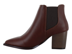 Botas Vaqueras Nomadas Color Madera para Mujer