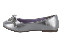 Zapatos Planos Tropicana Metálica Plata para Mujer