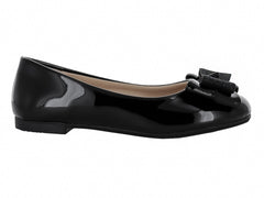 Zapatos Planos Tropicana Negros de Charol para Niña