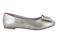 Zapatos Planos Tropicana Metalizados Mercurio para Niña