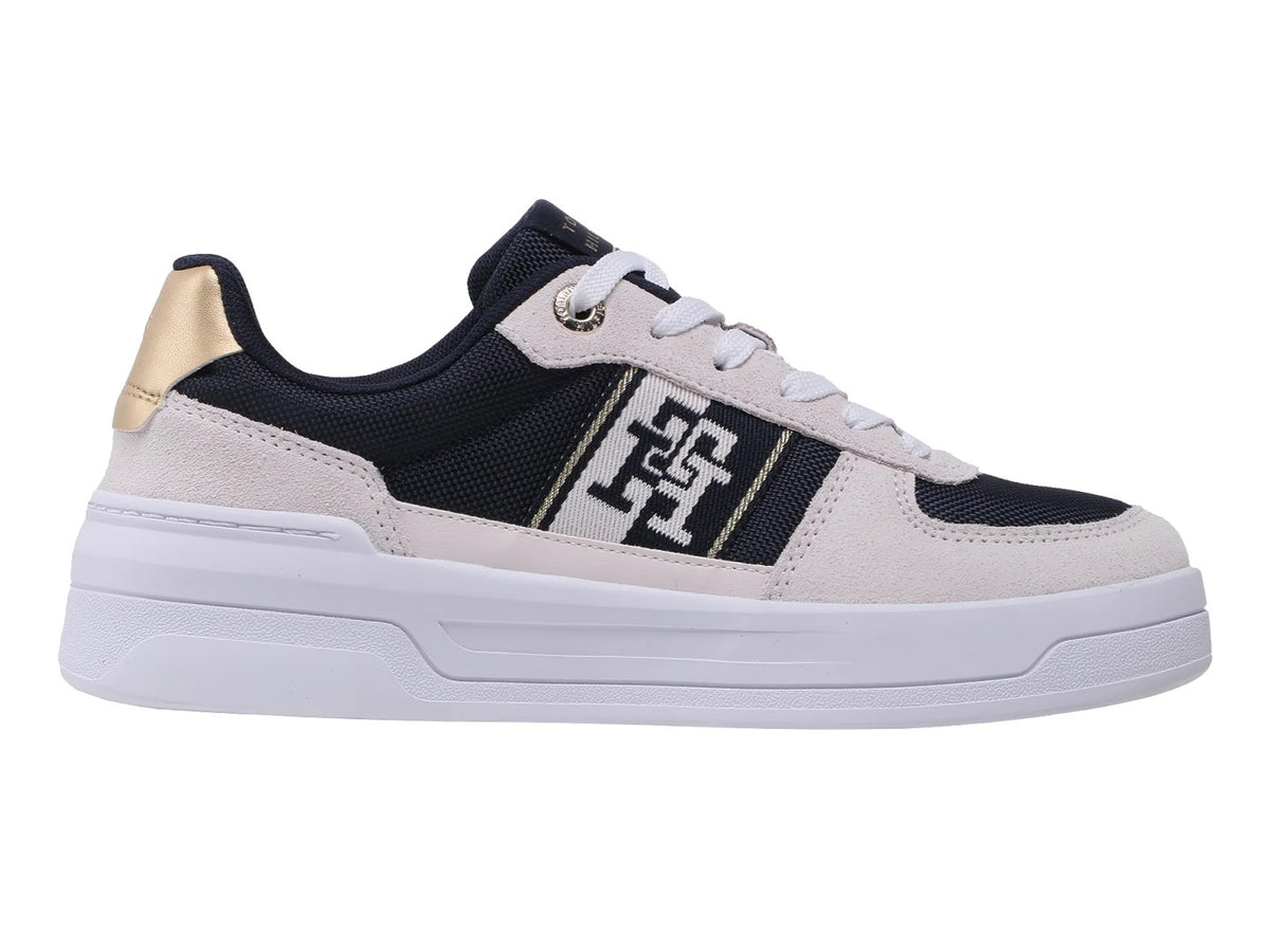 Tenis Tommy Hilfiger Basket Sneaker W07175 Para Mujer