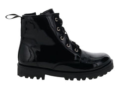 Botas Tropicana de Charol Negro para Niña