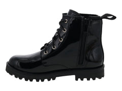 Botas Tropicana de Charol Negro para Niña