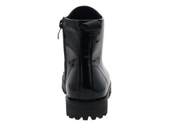Botas Tropicana de Charol Negro para Niña