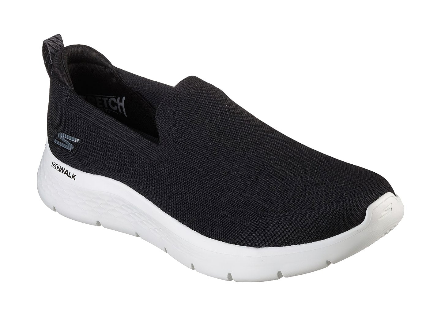 Tenis Skechers Go Walk Flex Negro con Blanco para Hombre