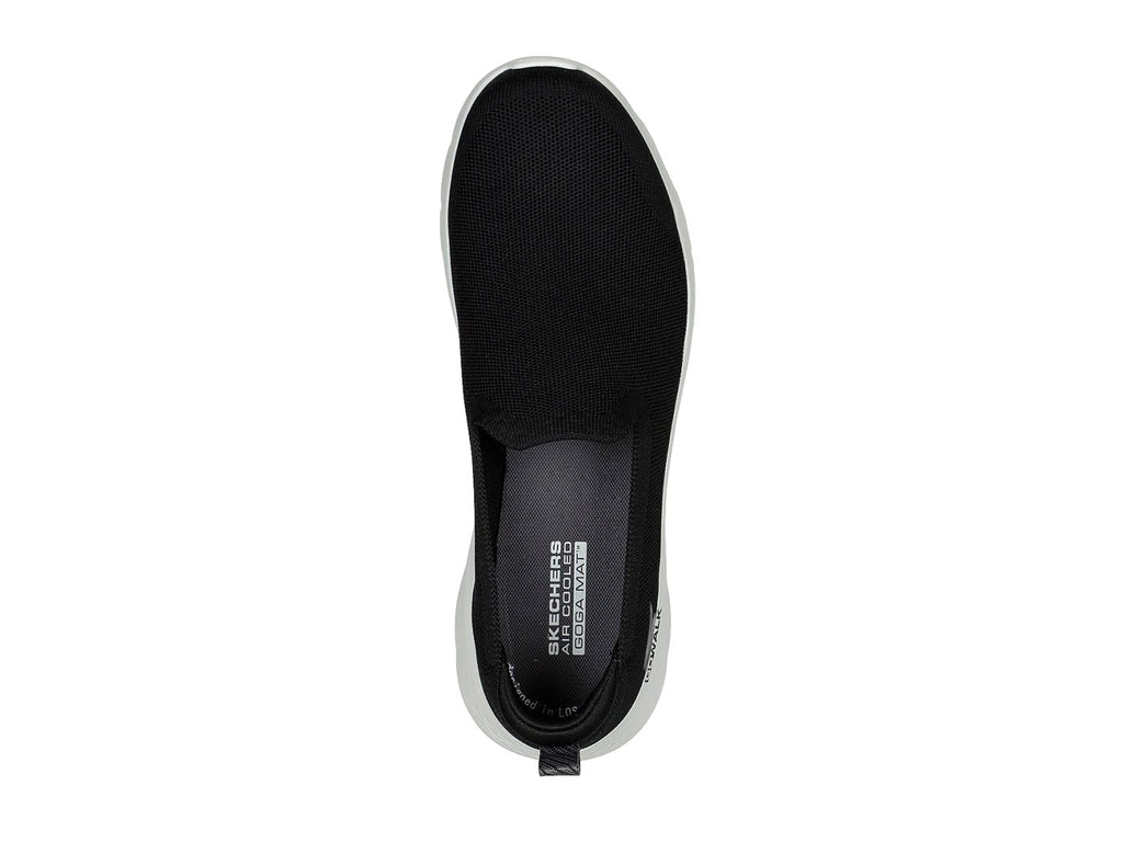 Tenis Skechers Go Walk Flex Negro con Blanco para Hombre