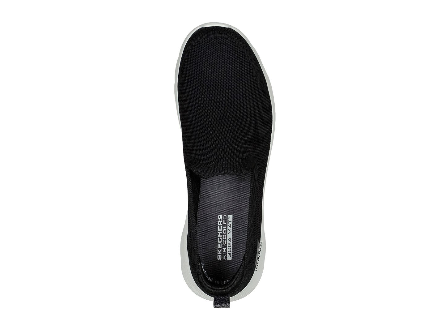 Tenis Skechers Go Walk Flex Negro con Blanco para Hombre