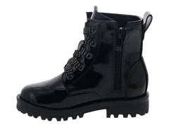 Botas Tropicana Charol Negro para Niña