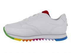 Tenis Tommy Hilfiger Jody Jogger 2.0 Blanco Arcoíris para Niña