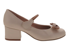 Zapatos Elegantes Tropicana Color Perla para Niña