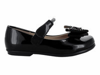 Zapatos Tropicana de Charol Negro para Niña