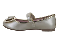 Zapatos Tropicana Dorado Metálico para Niña