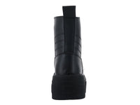 Botines Combat Punto Moda Negro para Mujer