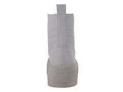 Botines Combat Punto Moda Gris Claro para Mujer