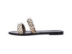 Sandalias Melissa Bling Negro para Mujer