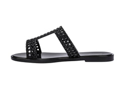 Sandalias Melissa Glowing Slide Negro para Mujer