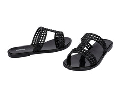 Sandalias Melissa Glowing Slide Negro para Mujer