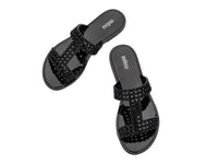 Sandalias Melissa Glowing Slide Negro para Mujer