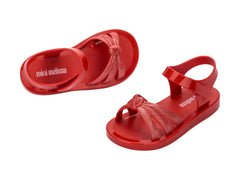 Sandalias Mini Melissa Rojo para Niña