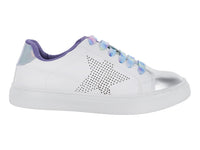 Tenis Tropicana Plata para Niña