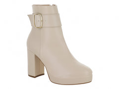 Botines Lady Paulina Nude para Mujer