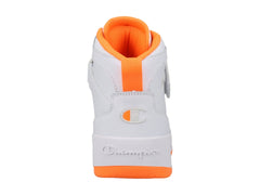 Tenis Champion Drome Hi Blanco y Naranja para Niño