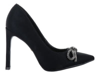 Zapatillas Stiletto Westies Negro para Mujer