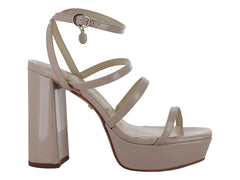 Sandalias de Tacón Westies Color Nude para Mujer