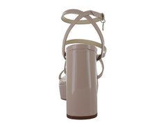 Sandalias de Tacón Westies Color Nude para Mujer