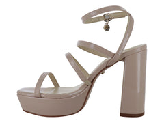 Sandalias de Tacón Westies Color Nude para Mujer