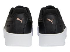 Tenis PUMA Carina Street Negros y Oro Rosa para Mujer