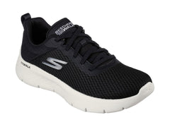 Tenis Skechers Go Walk Flex Negro con Blanco para Mujer