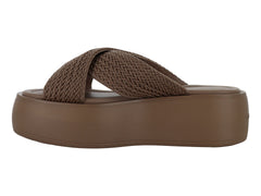 Sandalias Plataforma Calvin Klein Color Khaki para Mujer