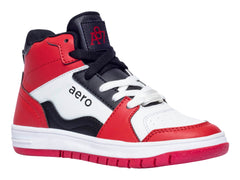 Tenis Aeropostale Negro y Rojo para Niño