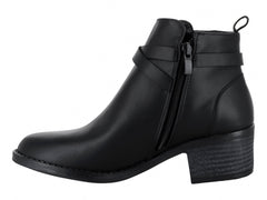 Botines Tropicana Negros Casuales para Niña