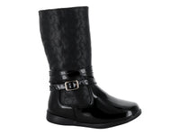 Botas Tropicana de Charol Negro para Niña