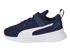 Tenis PUMA Flyer Runner V Azul Marino y Blanco para Niño