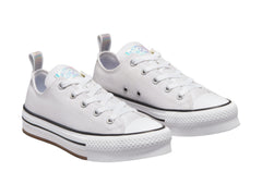 Tenis Converse Chuck Taylor All Star Eva Lift Blancos para Niña