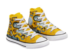 Tenis Converse Chuck Taylor All Star Hi Amarillos para Niño
