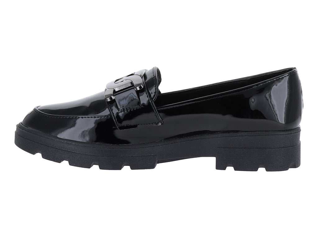 Zapatos Mocasines Maxim Charol Negro para Mujer