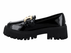 Mocasines Maxim Negros de Charol para Mujer