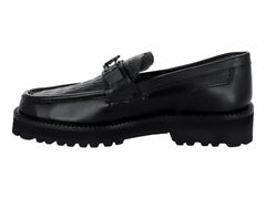 Zapatos Cuadra de Piel de Caimán Negro para Hombre