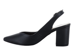 Zapatos Tacón Cerrados Roze Negro para Mujer